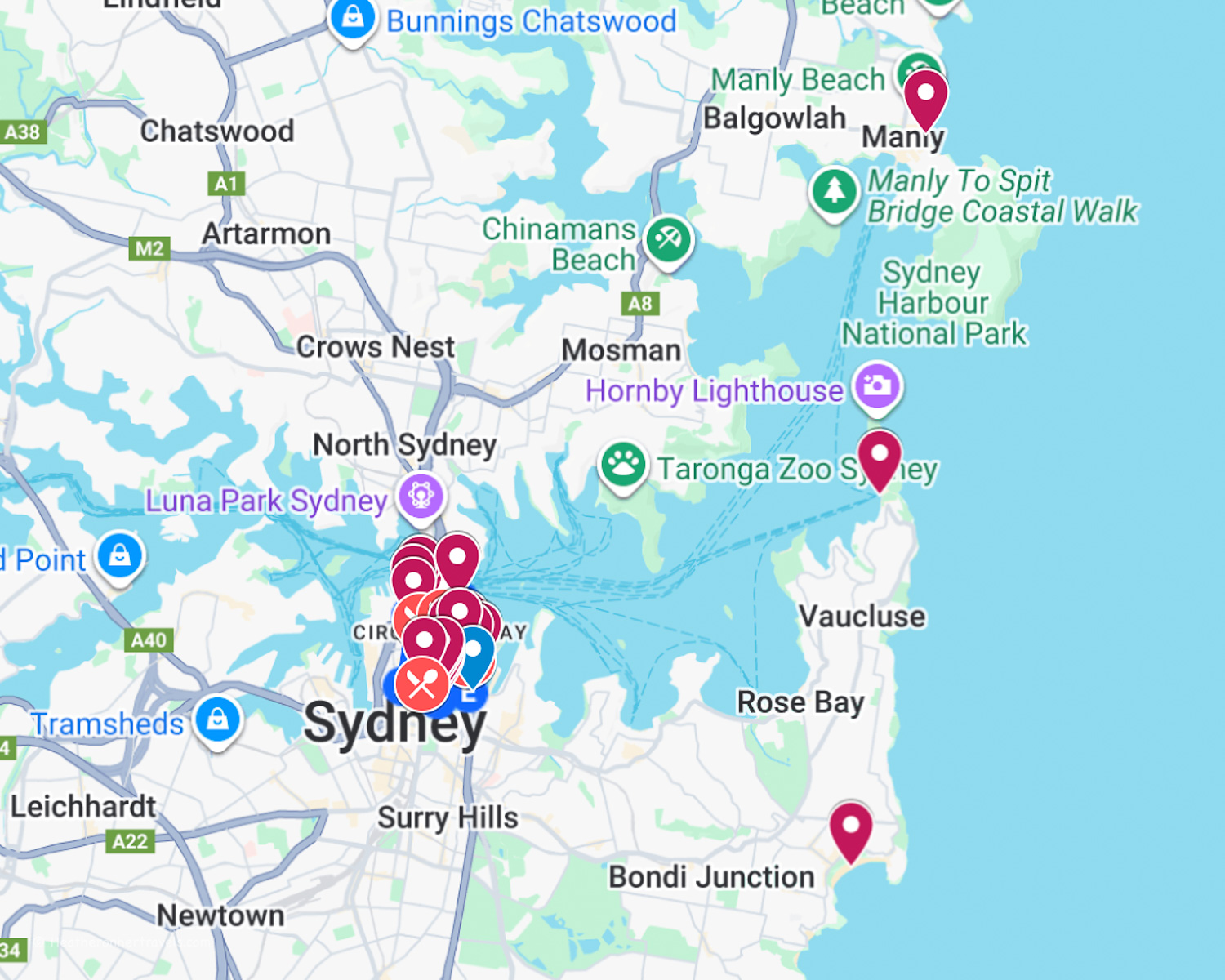 1 Day in Sydney Itinerary &copy; Heatheronhertravels.com-1