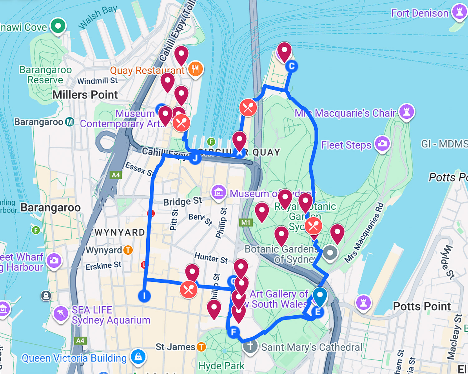 1 Day in Sydney Itinerary &copy; Heatheronhertravels.com