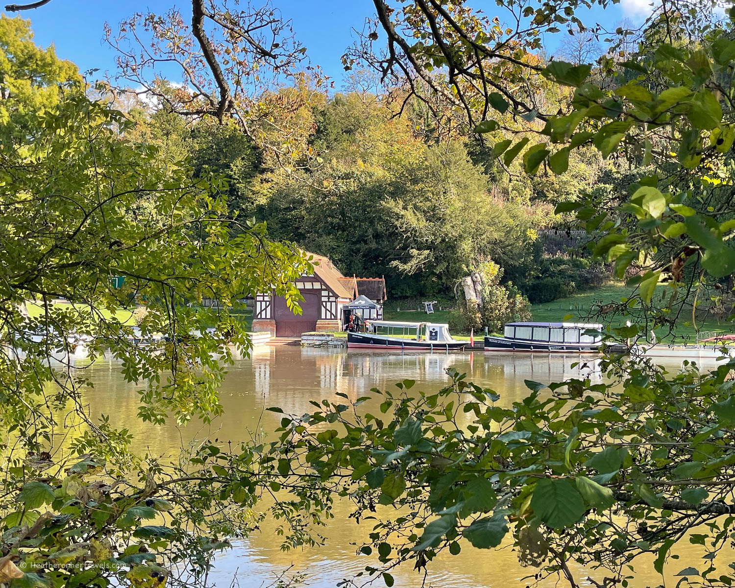 Cliveden Boathouse - Hiking on the Thames Path National Trail Photo_ &copy; Heatheronhertravels.com