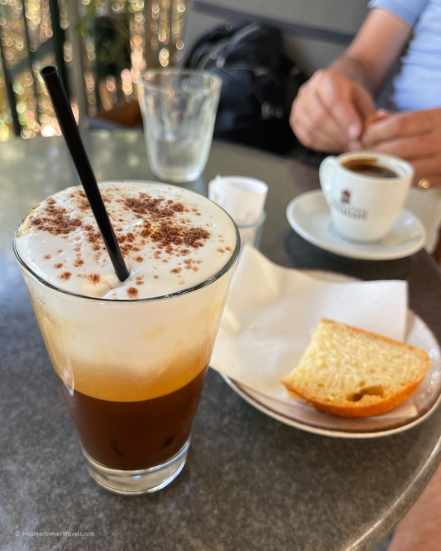 Coffee in Piraeus &copy; Heatheronhertravels.com