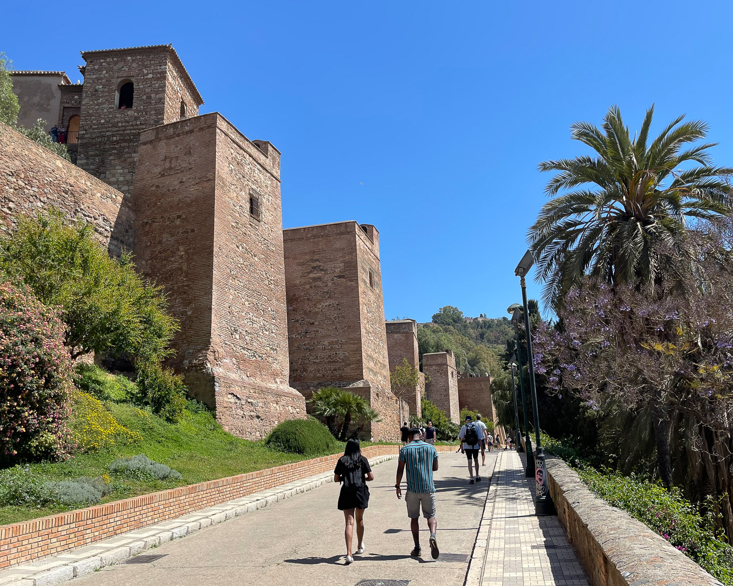 Gibralfaro castle Malaga Spain &copy; Heatheronhertravels.com