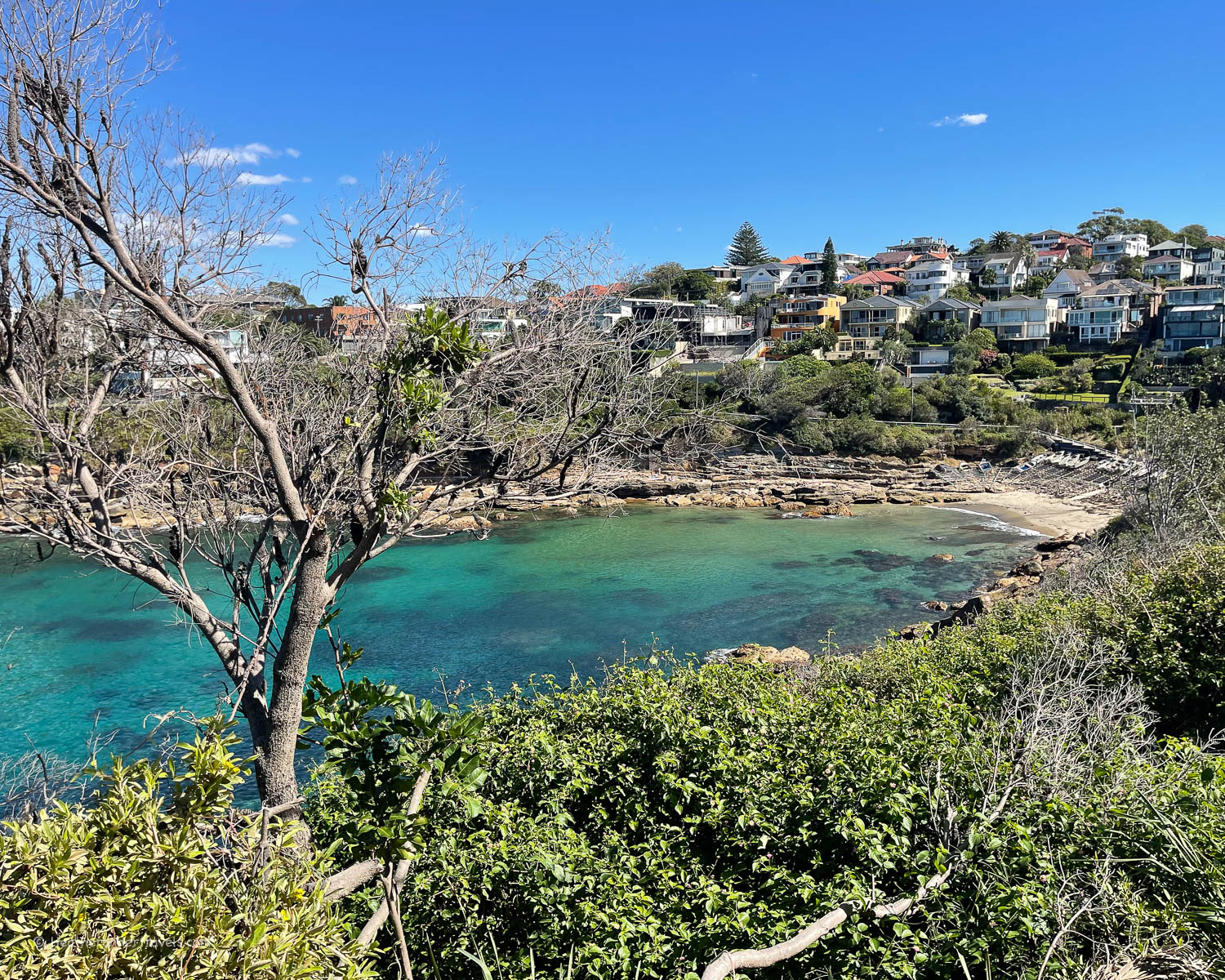 Gordons Bay - Bondi to Coogee walk Sydney © Heatheronhertravels.com