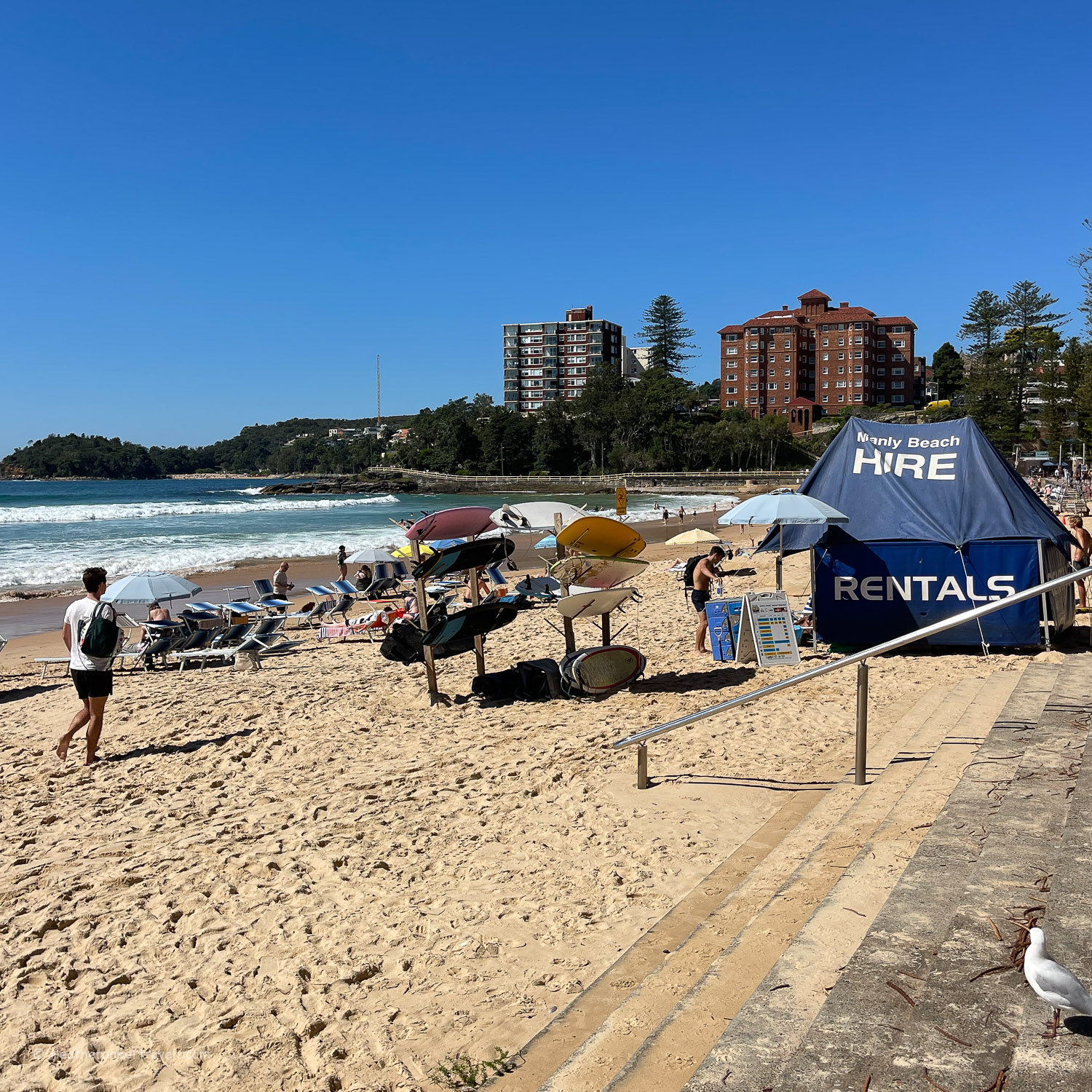 Manly Beach Sydney Australia &copy; Heatheronhertravels.com