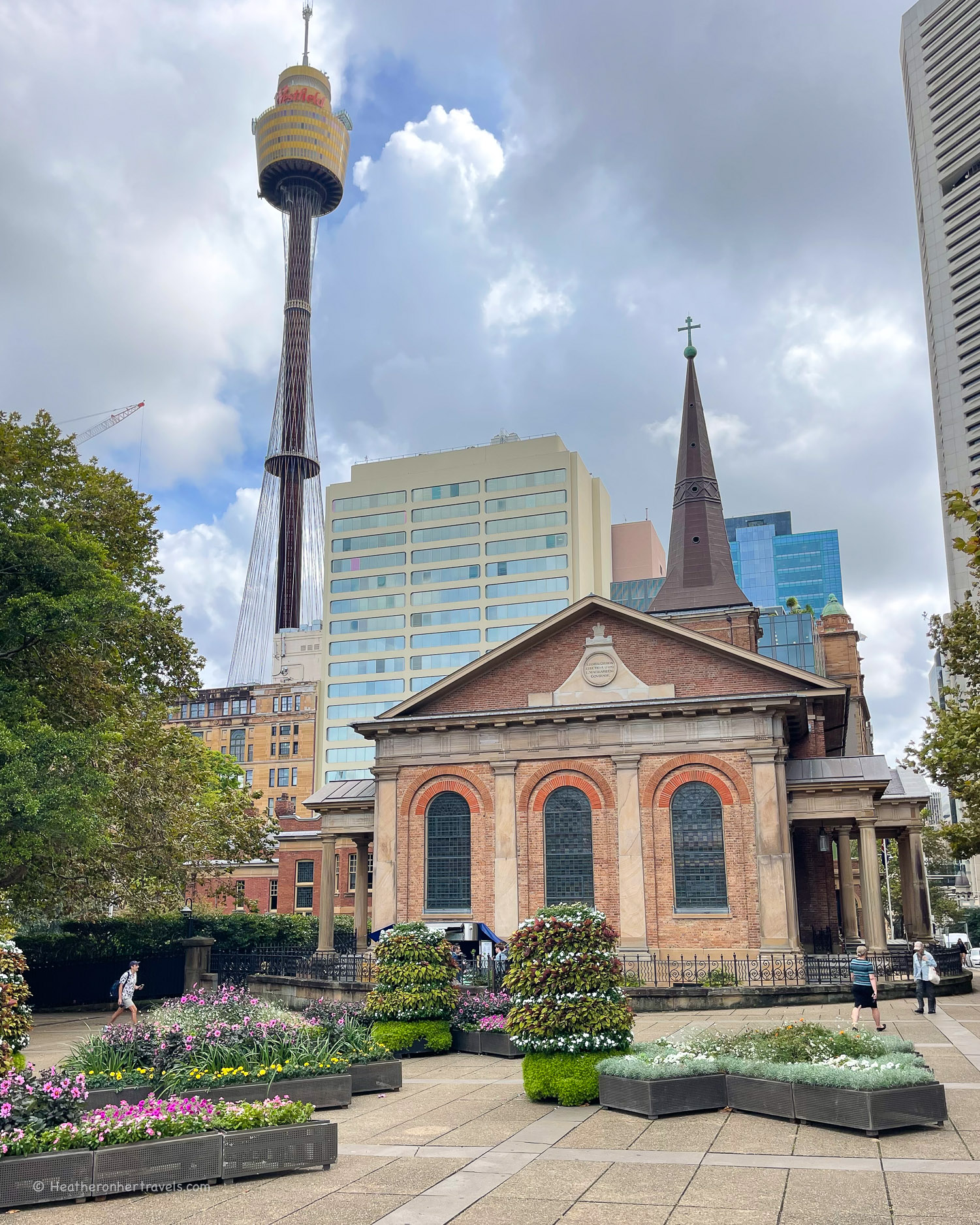 St James Church Sydney Australia &copy; Heatheronhertravels.com