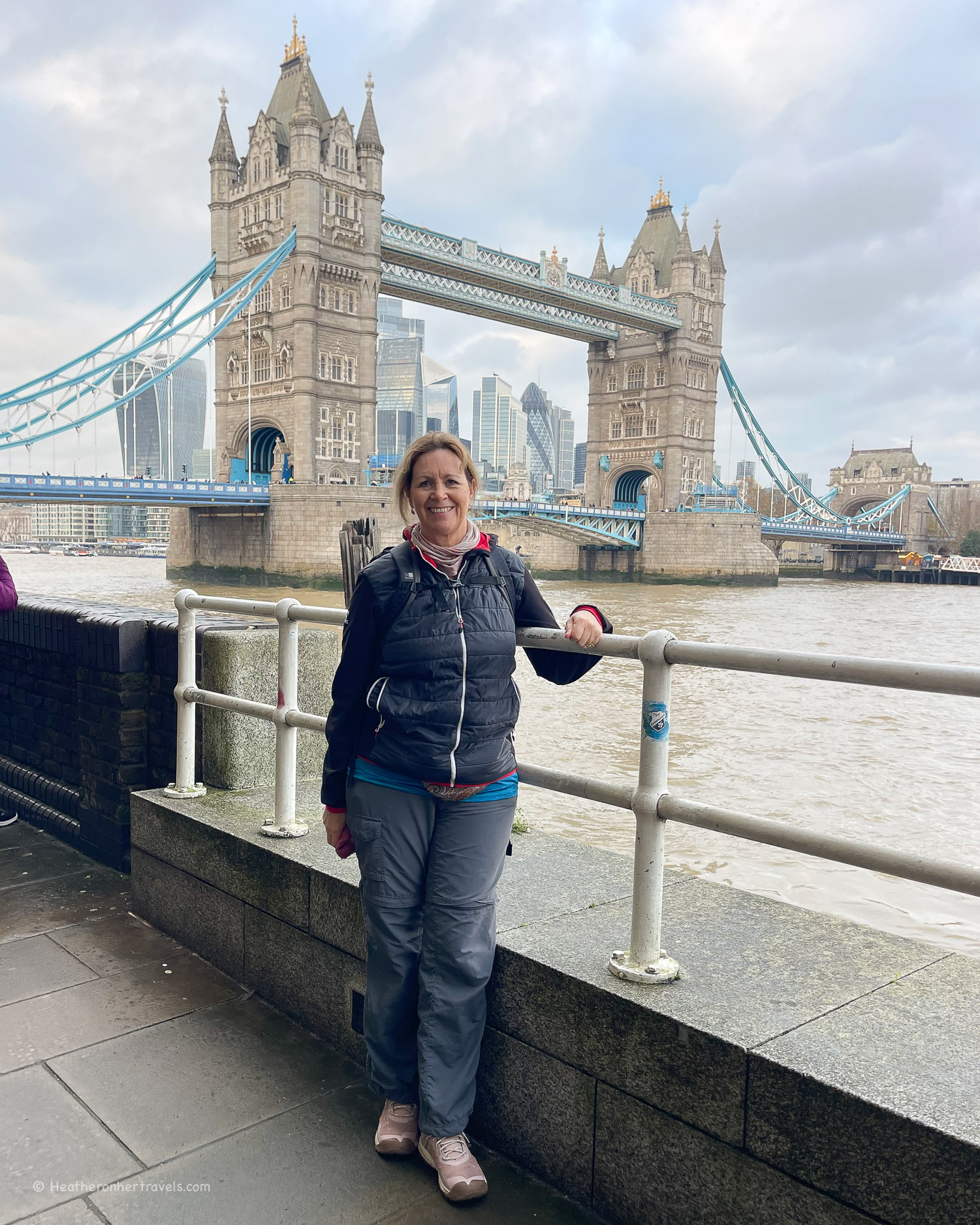 Tower Bridge on the Thames Path National Trail &copy; Heatheronhertravels.com