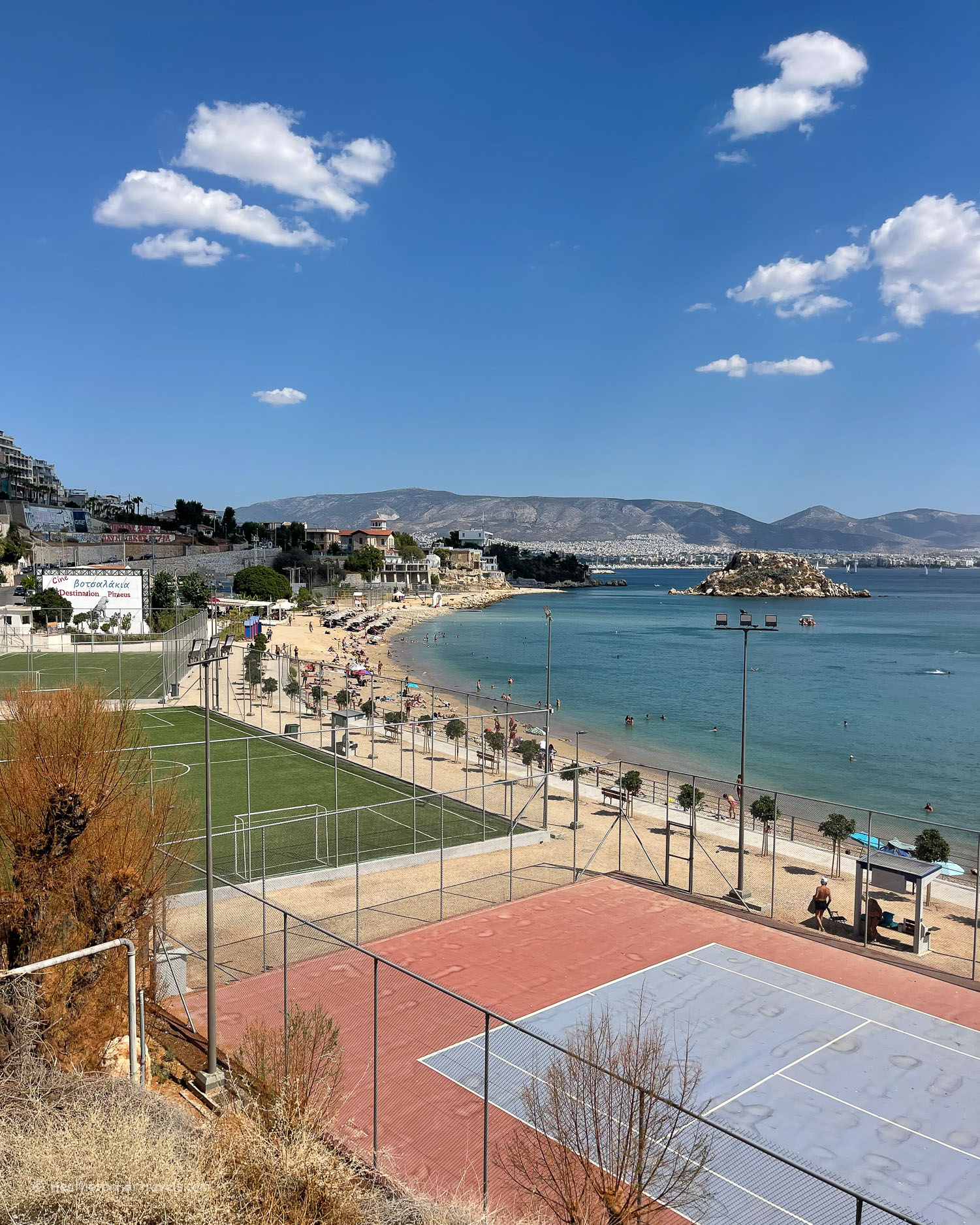 Votsalakia Beach Piraeus Greece &copy; Heatheronhertravels.com