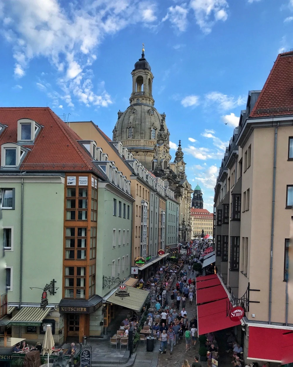 Things to do in Dresden - Br&uuml;hl's Terrace in Dresden Germany Photo Heatheronhertravels.com