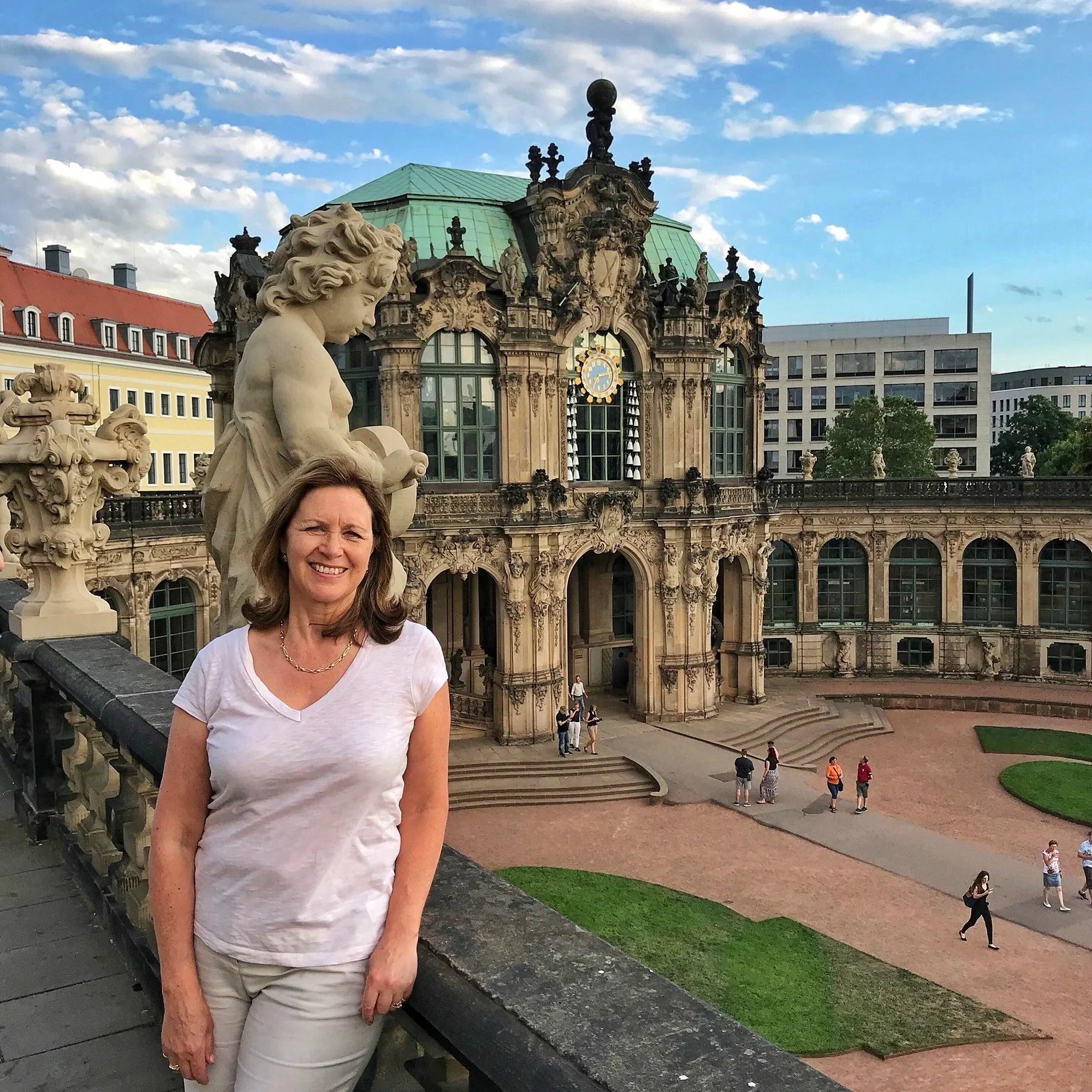 Heather in Dresden, Germany Photo Heatheronhertravels.com